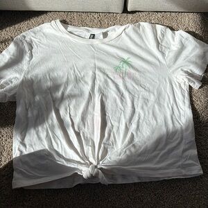 boxy crop tee